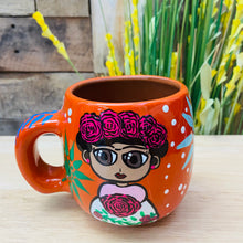 Frida Doll Hand Painted Mug - Round Shape
