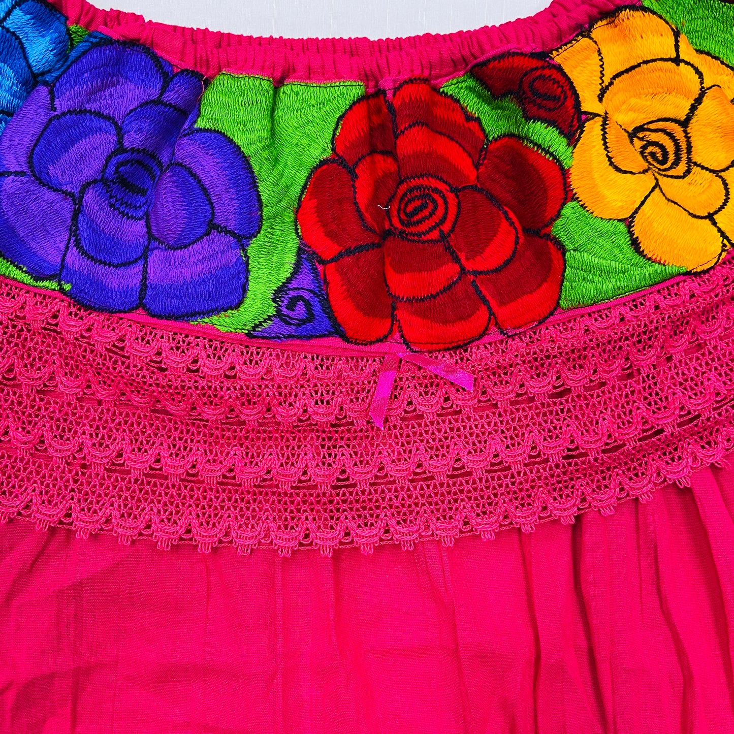 Chiapas Campesina Embroider Women Top