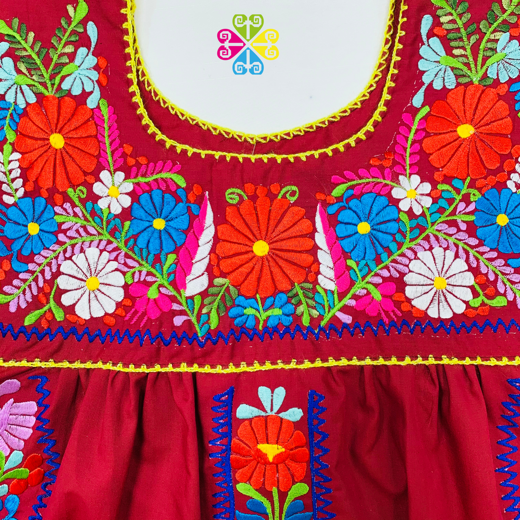 Vestido Tehuacan Puebla