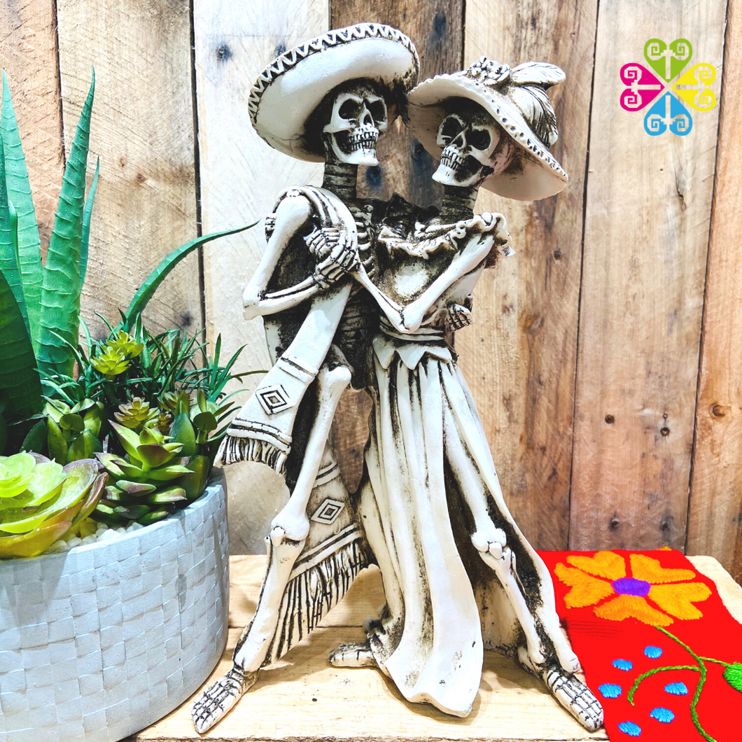 Large Dancing Couple - Day of the Dead Decoration Resin Statue
