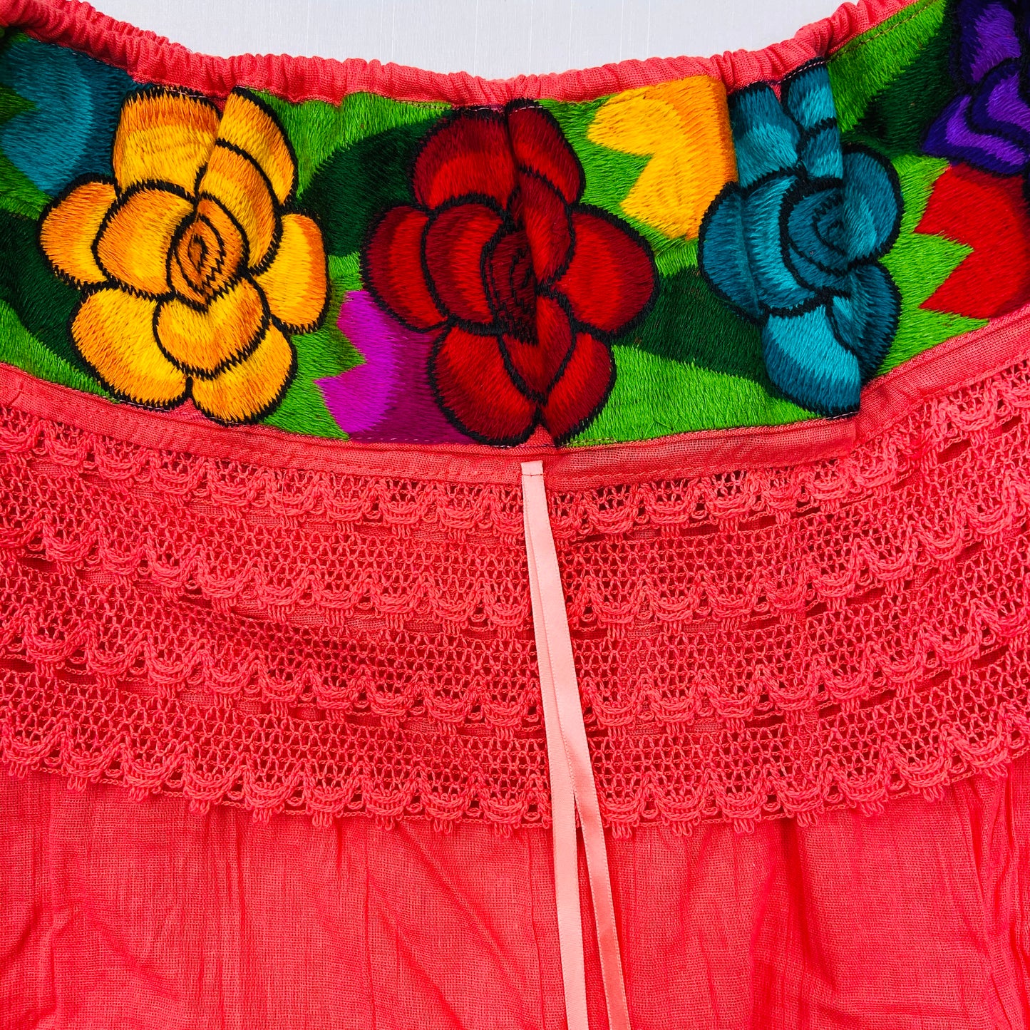 Chiapas Campesina Embroider Women Top