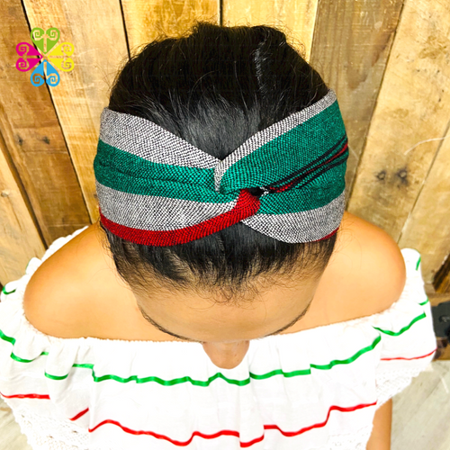 Mexican Tricolor Headwrap