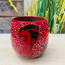 Frida Face Hand Painted Mug - Round Shape