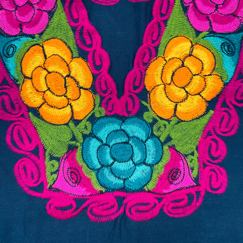 Chiapas Embroider Top- Plus Size